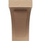 Ekena Millwork 5"W x 10"D x 10"H Classic Viola Rough Cedar Woodgrain TimberThane Corbel, Primed Tan CORUR05X10X10VIORCPR - alternate 6